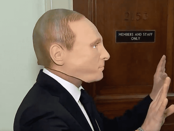 Weird: Rep. Jared Moskowitz Exhibits As much as Workplace Carrying Putin Masks…